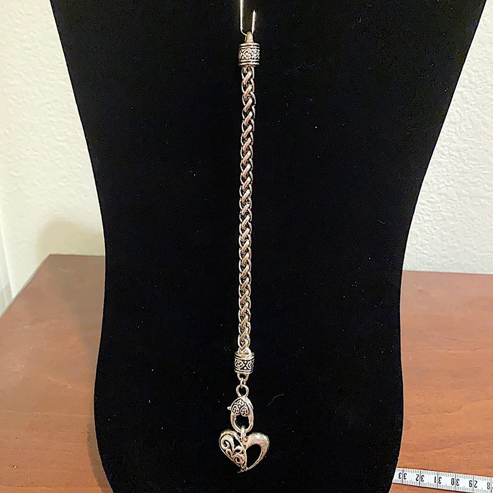 Brighton silver bracelet with charm